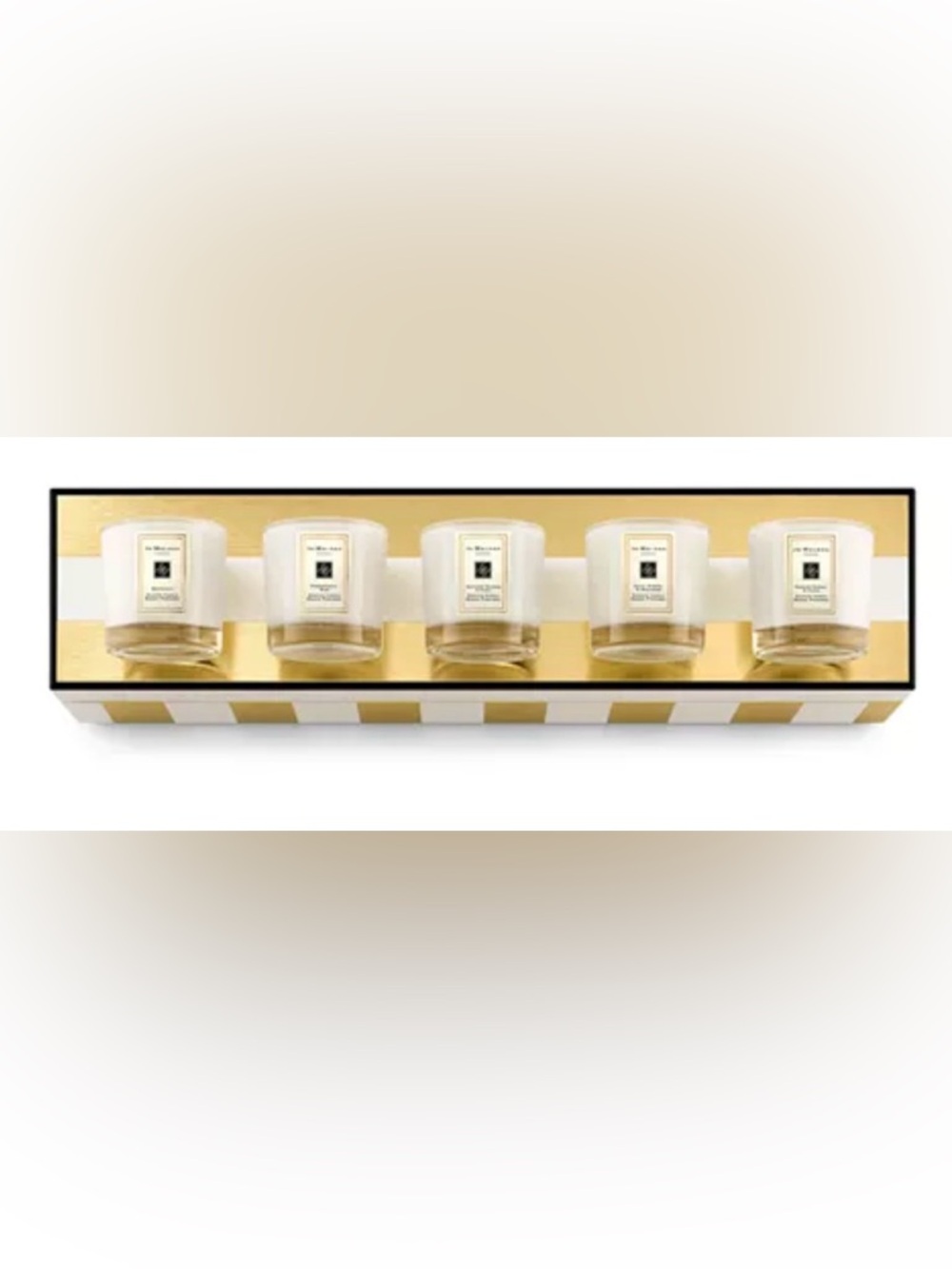 NWT Jo Malone London Set of 5 Christmas Miniature Candle Collection Set